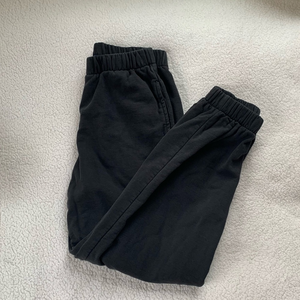 Brandy Melville Black Rosa Sweatpants